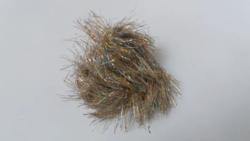 Flybox Holo Polar Chenille in Silver and Gold-2